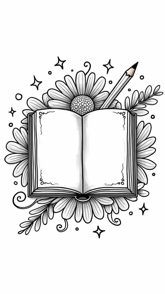 notebook coloring page